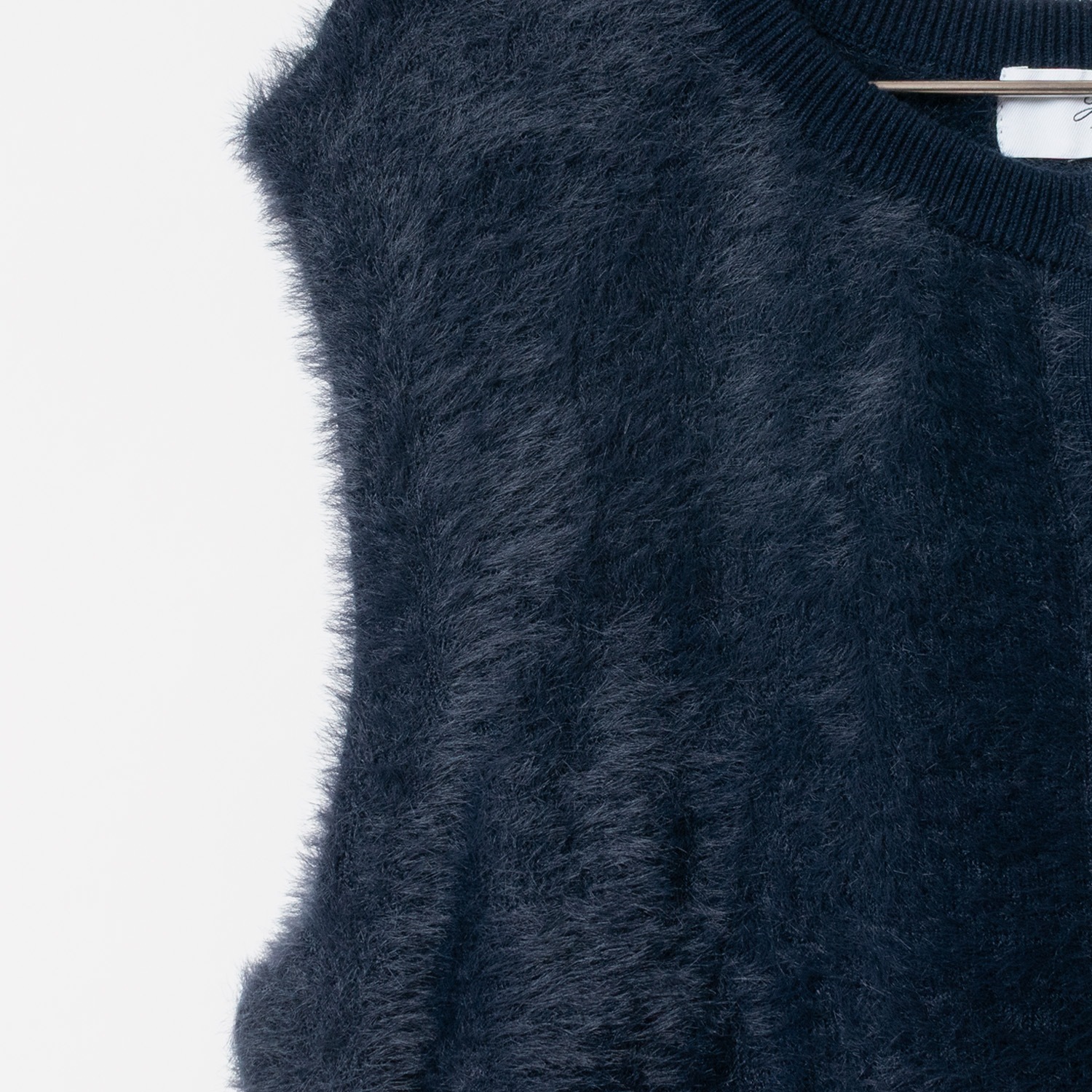 [Harriss] Feather Knit Vest