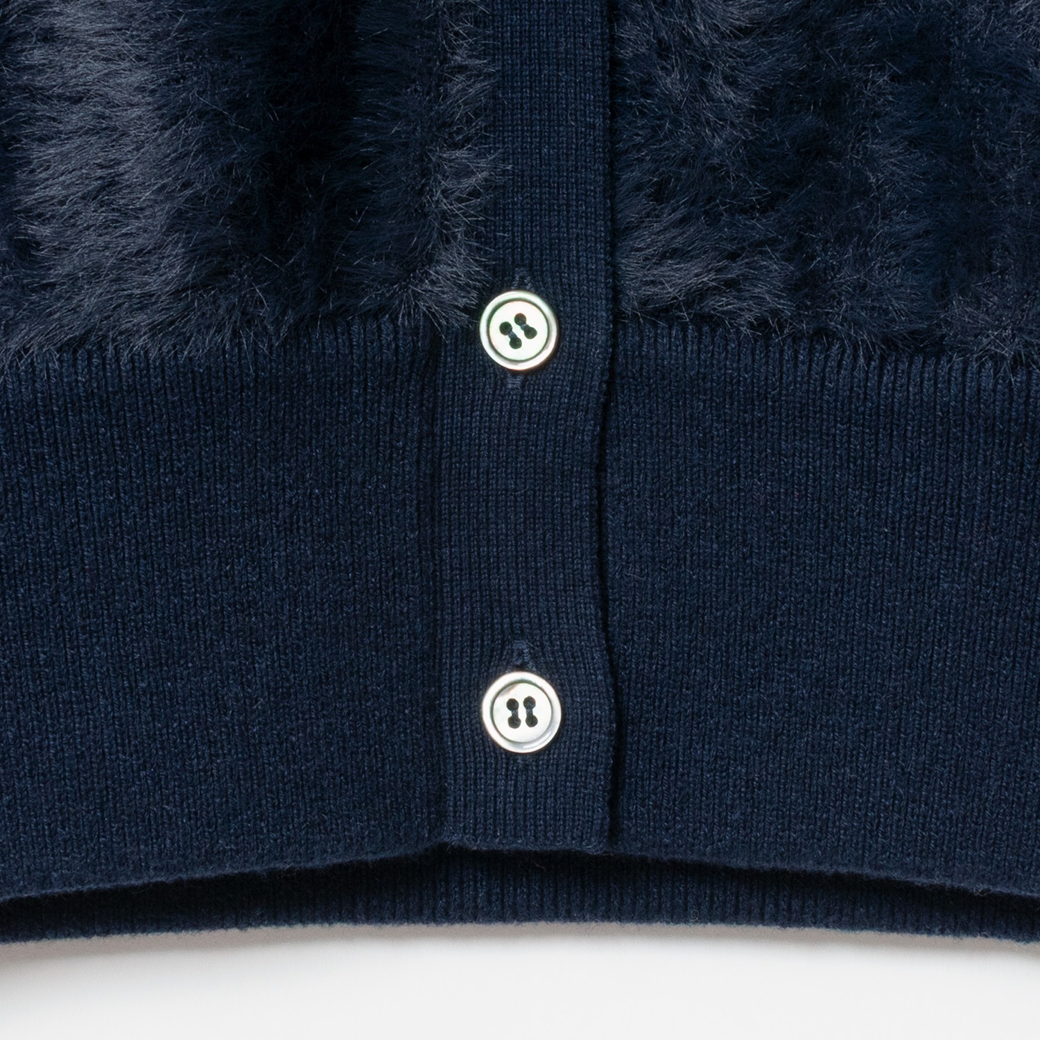 [Harriss] Feather Knit Vest