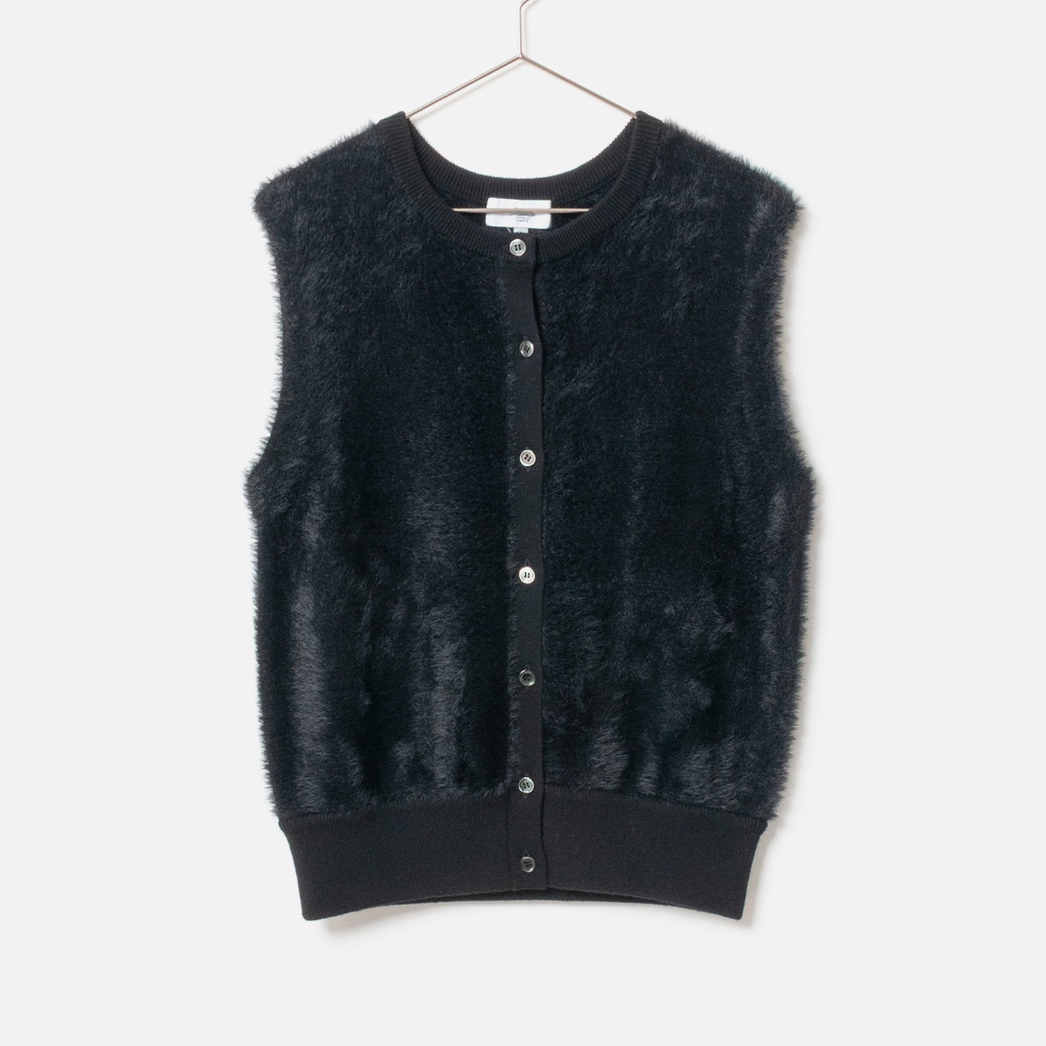 [Harriss] Feather Knit Vest
