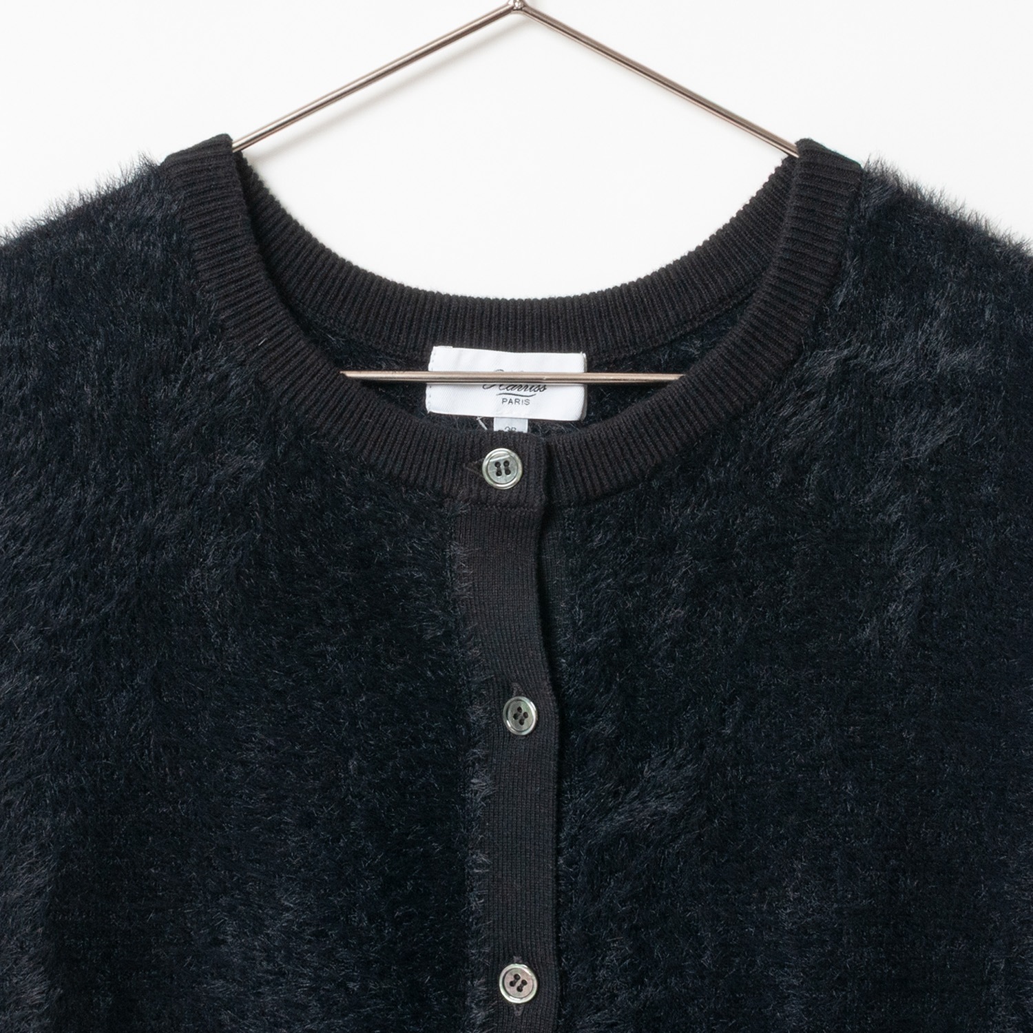 [Harriss] Feather Knit Vest