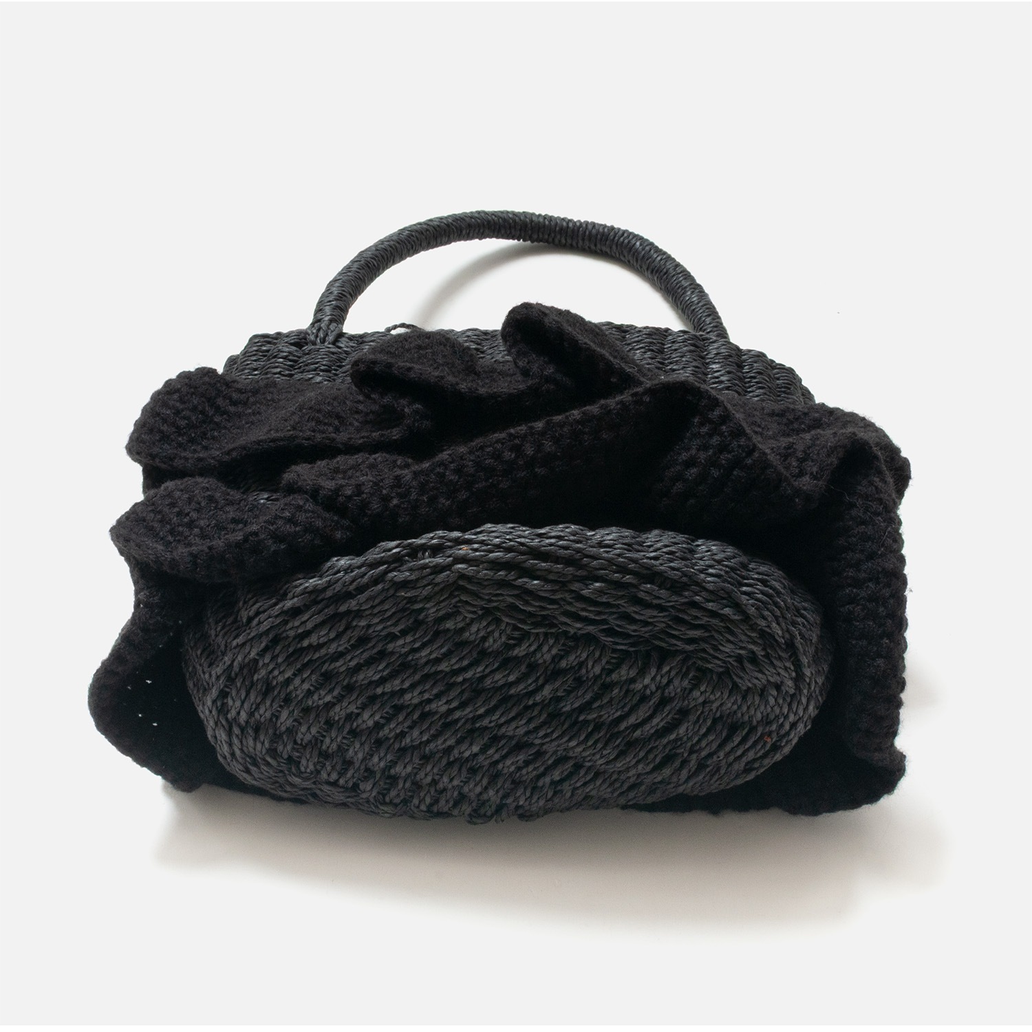 [Harriss] Knit basket bag