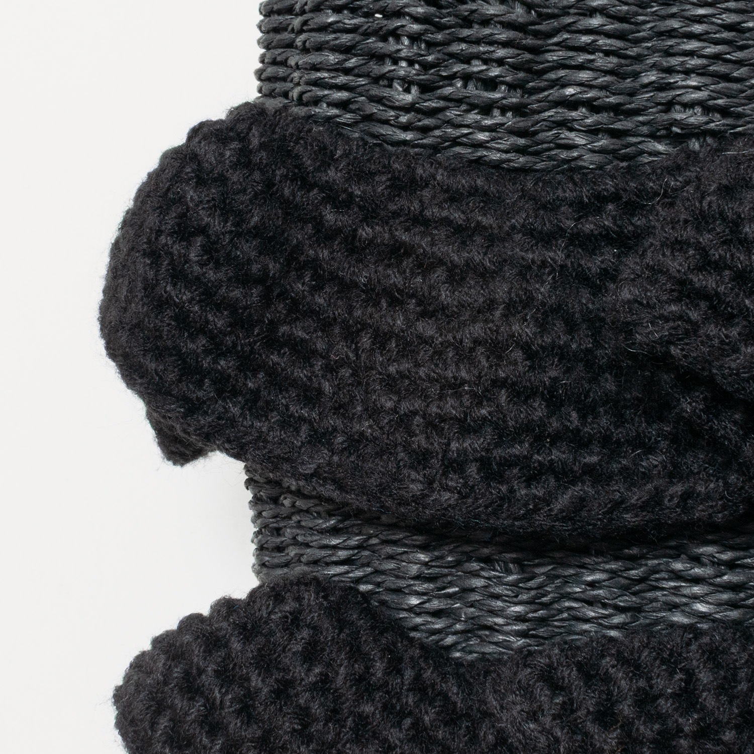 [Harriss] Knit basket bag