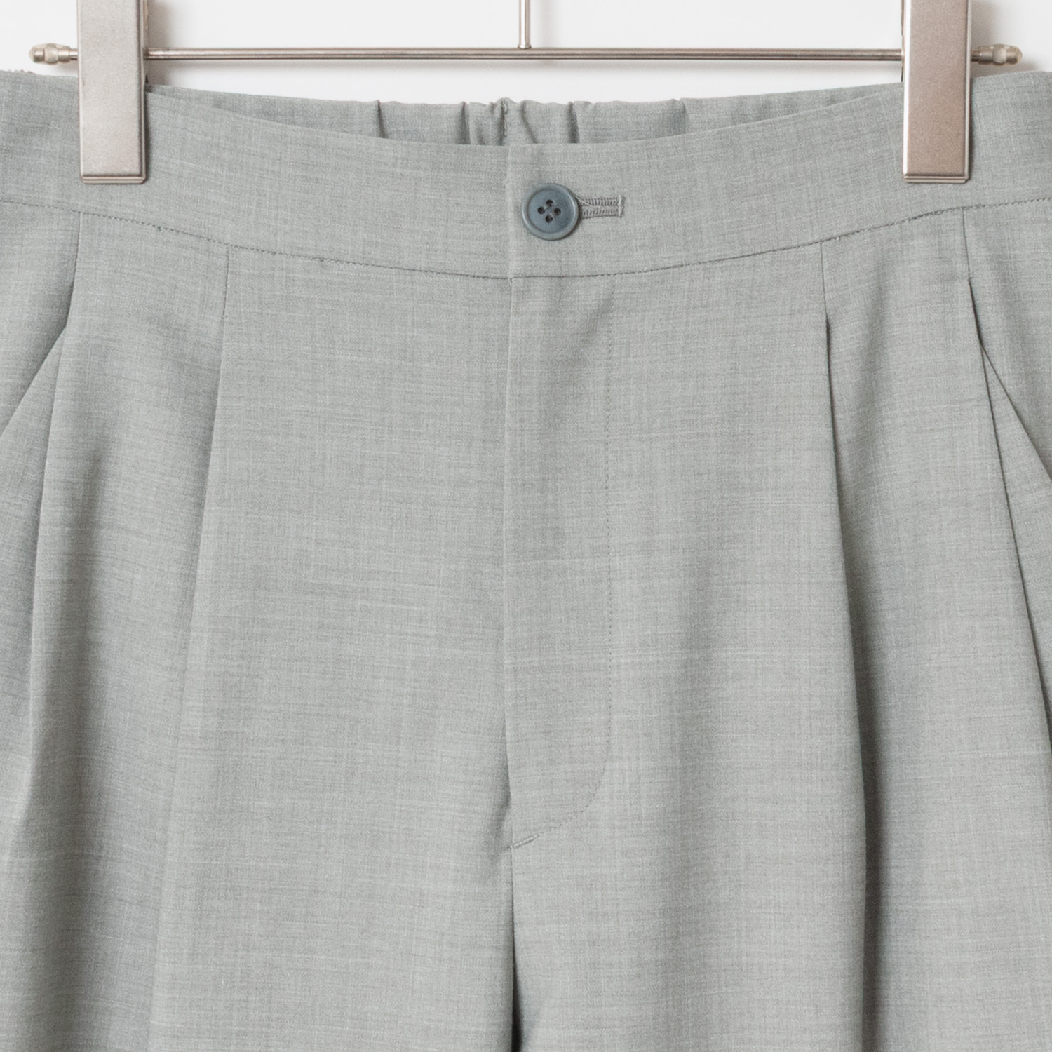 [Harriss] 2-Tuck Tapered Pants_Light gray(83)