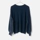 [Harriss] Feather Sleeve Knit Pullover