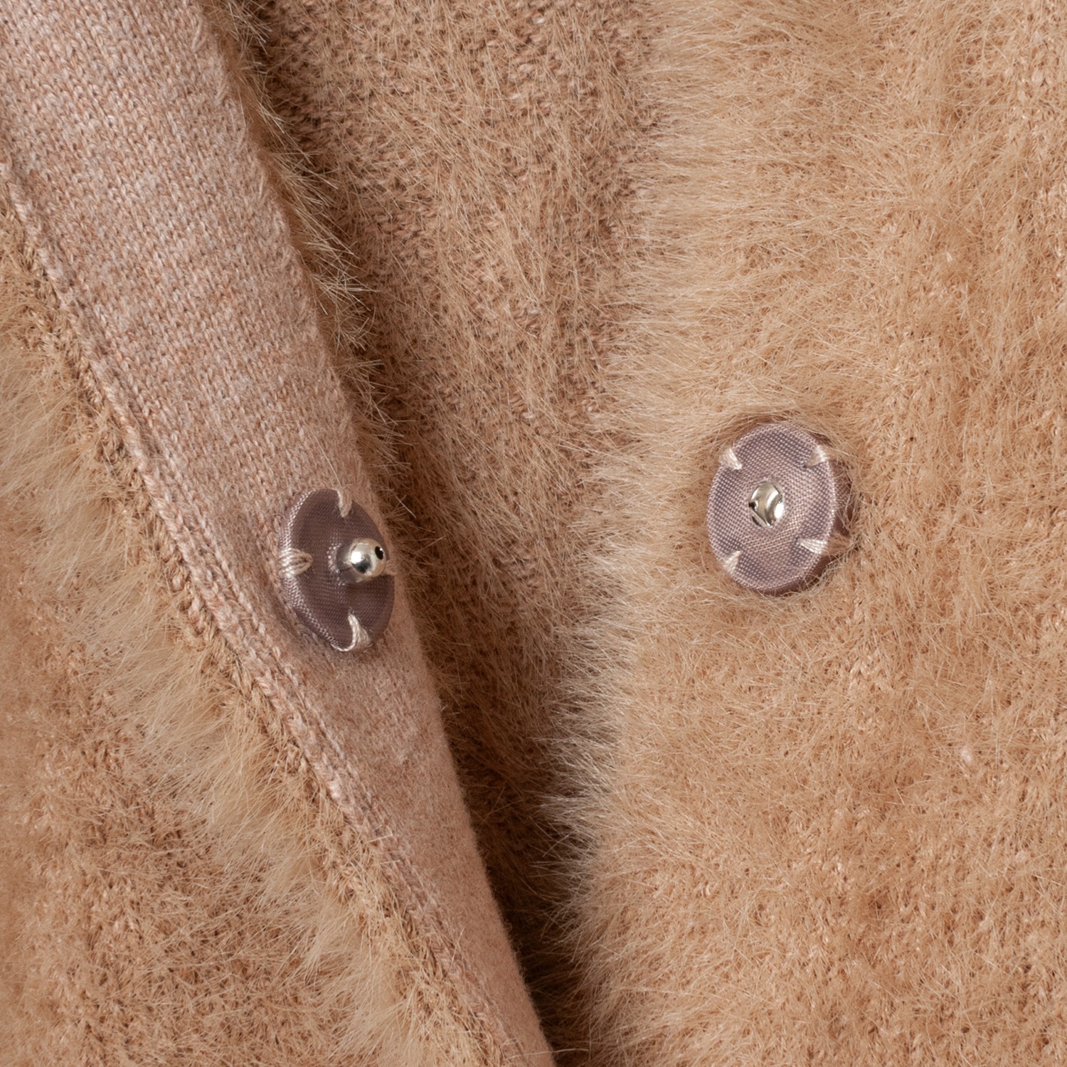 [Harriss] Feather Knit Cardigan