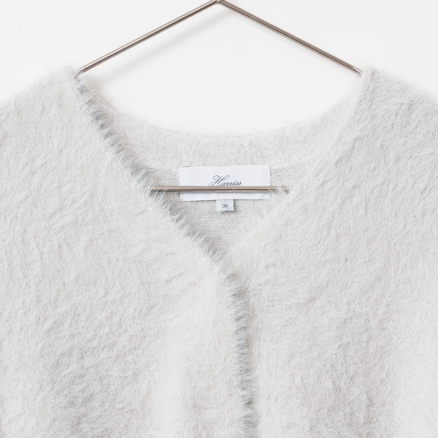 [Harriss] Feather Knit Cardigan