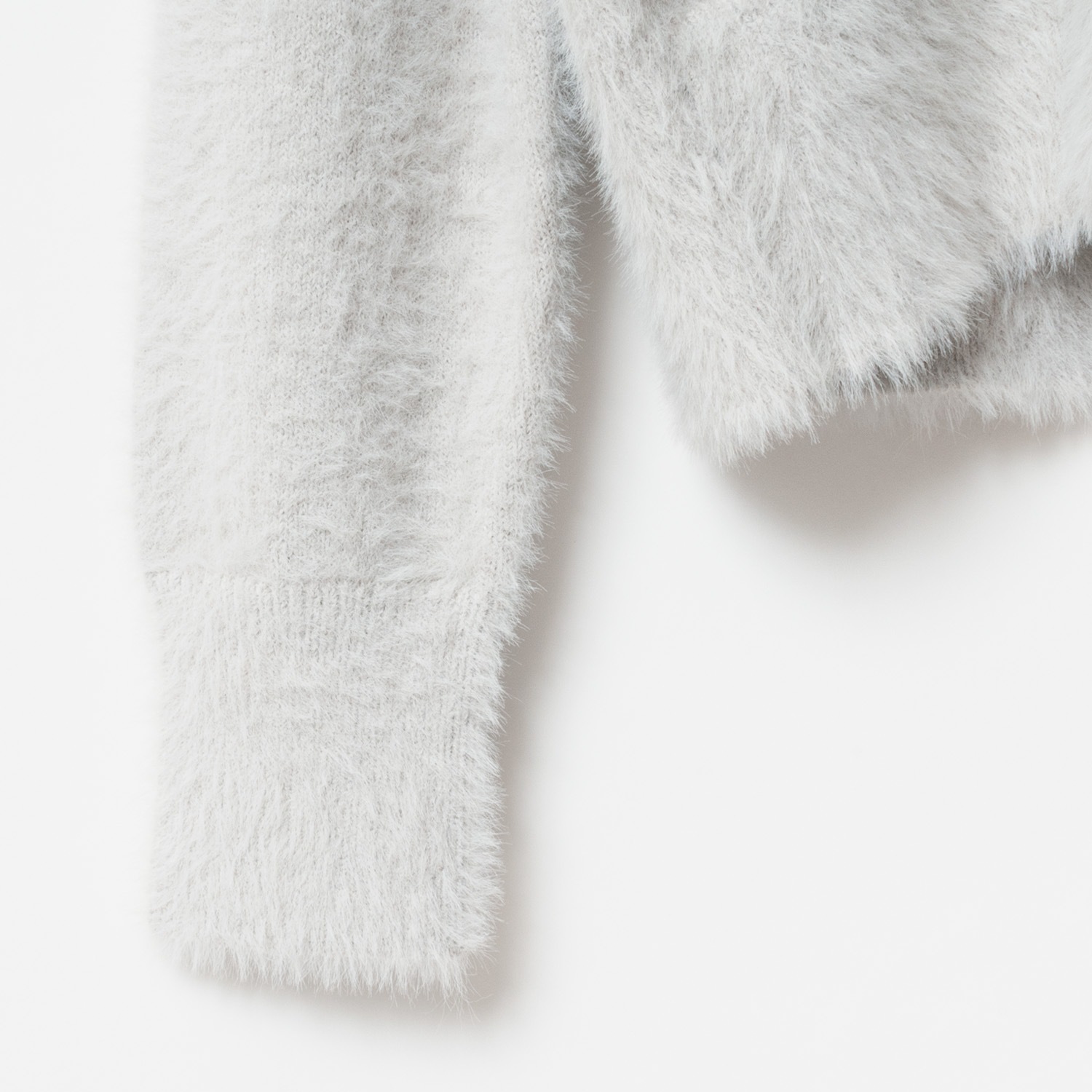 [Harriss] Feather Knit Cardigan