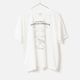 [le ciel de HARRISS] Original Print T-shirt_BALADE DU DIMANCHE_Off white(02)