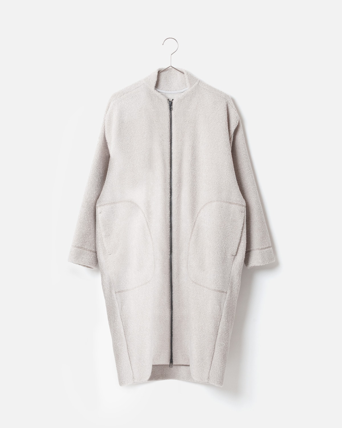 Boiled Knit Coat ( Off white ) | KANEMAN E-STORE