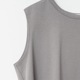 [Harriss] Sleeveless cut and sewn with cape