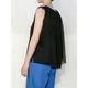 [Harriss] Sleeveless cut and sewn with cape