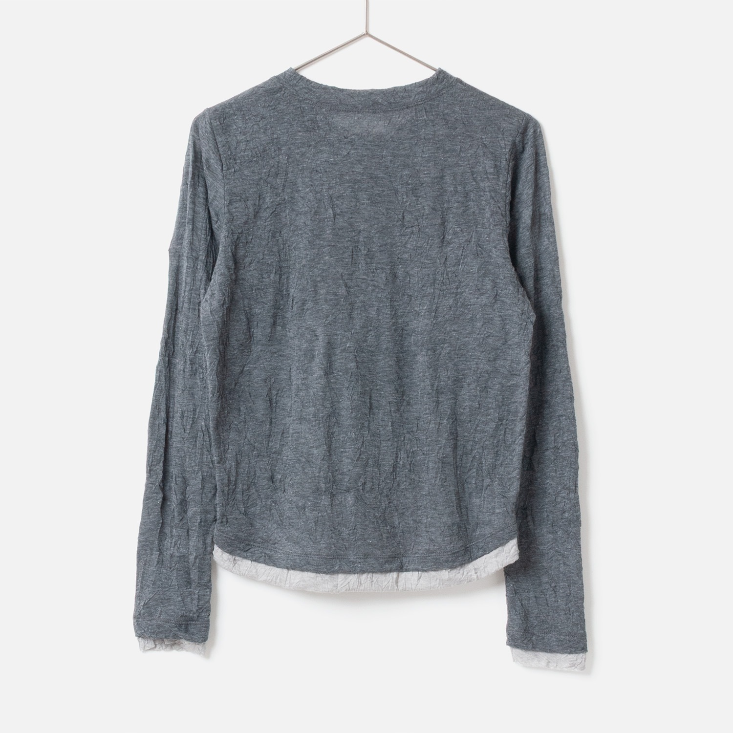 [Harriss] Washer pleated cardigan