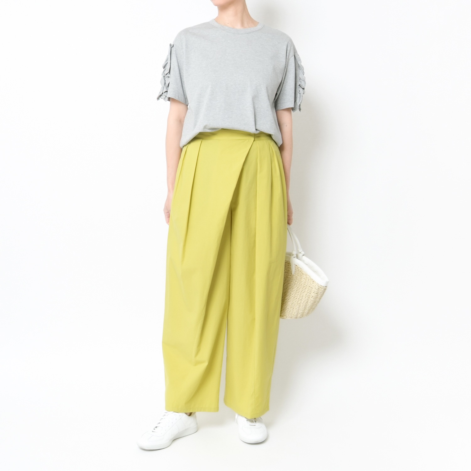 Ruffle Sleeve T-shirt
