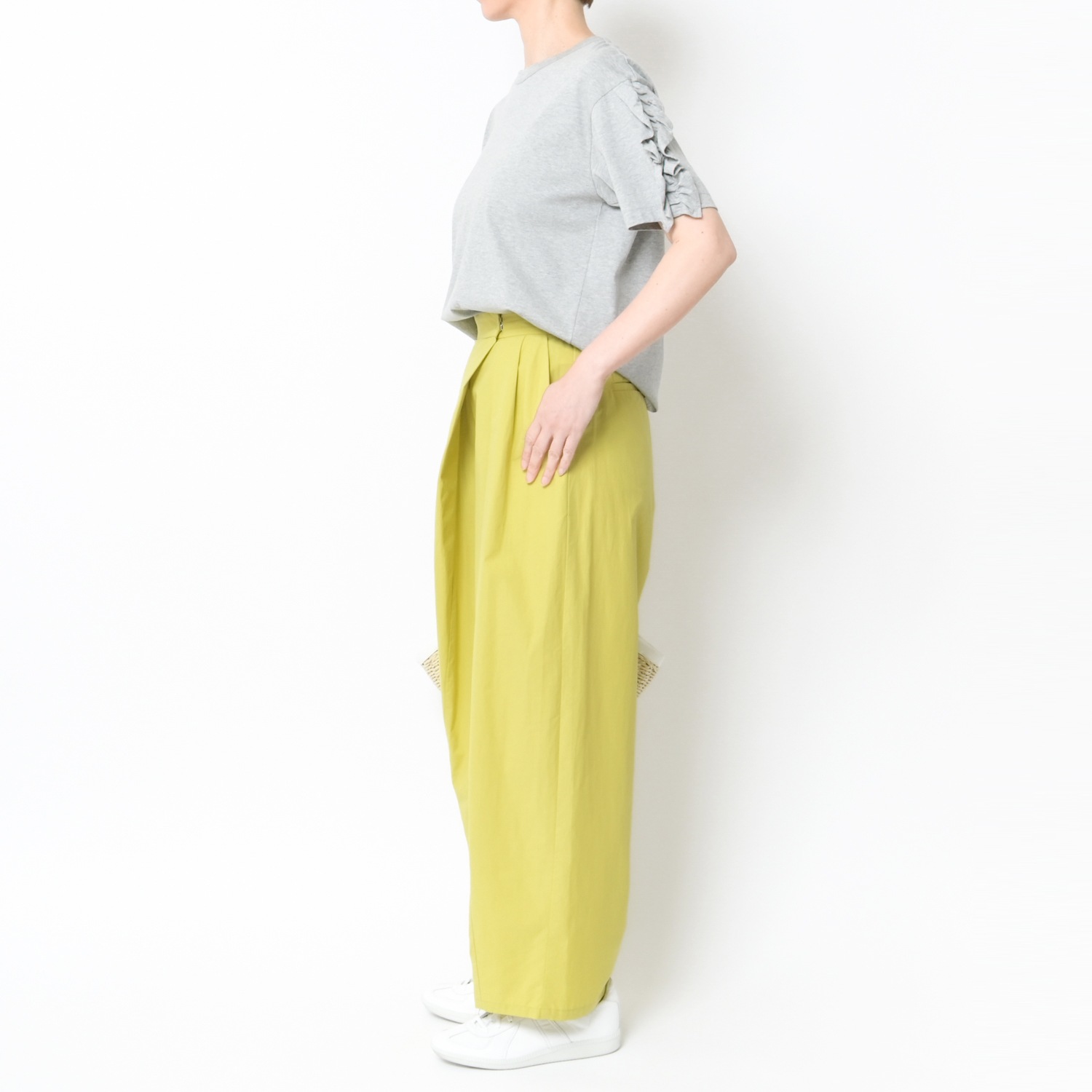 Ruffle Sleeve T-shirt