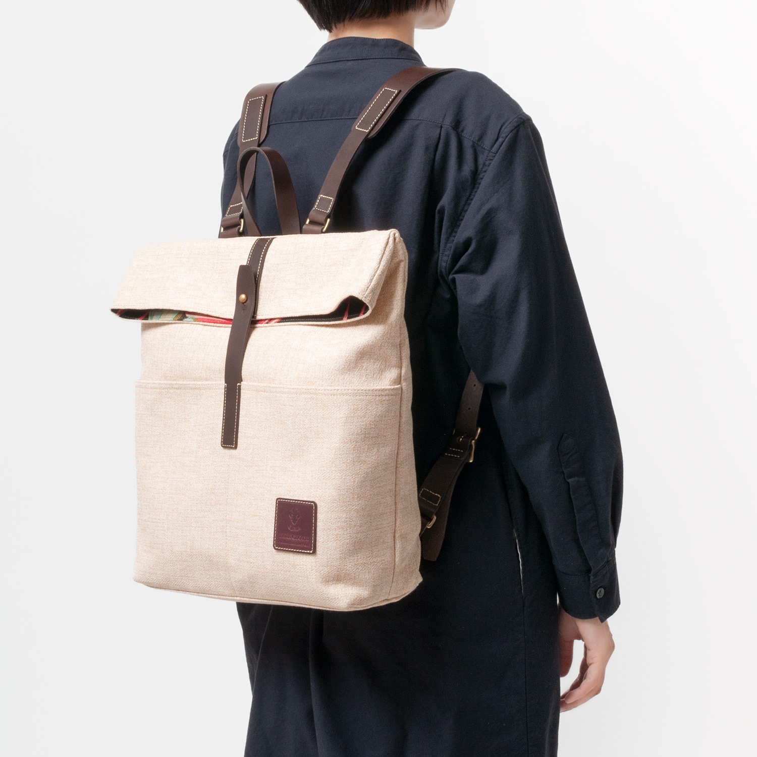 [CI-VA] 021BARKCLOTH ( CIOCCOLA )