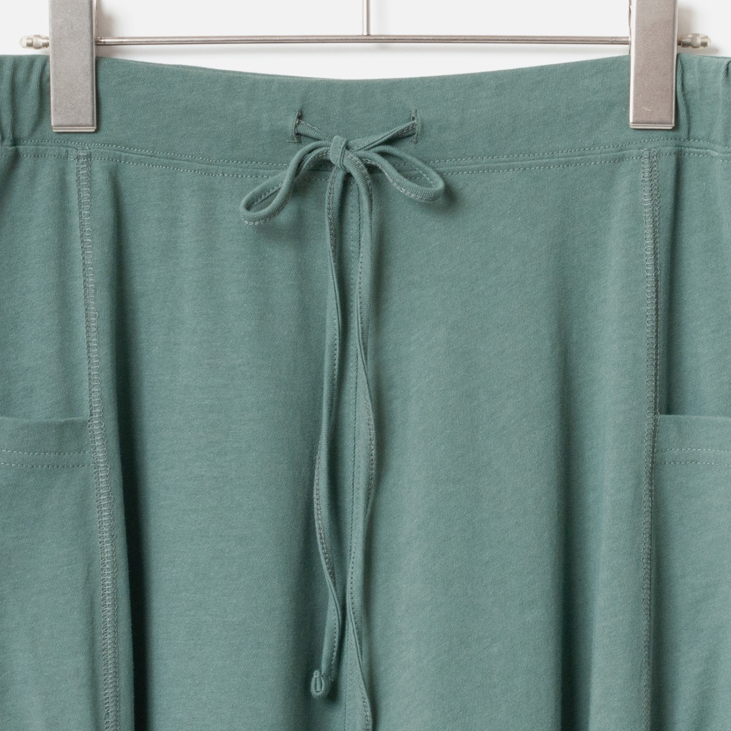 [RaPPELER] maxi length skirt_Light green(33)