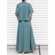 [RaPPELER] maxi length skirt_Light green(33)