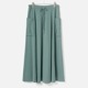 [RaPPELER] maxi length skirt_Light green(33)