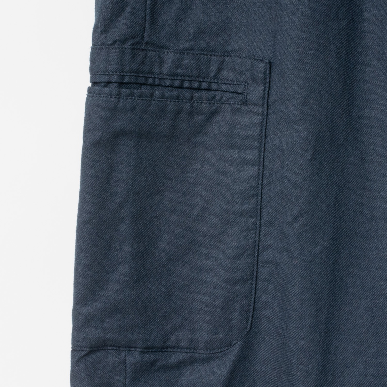 [Harriss] Cotton linen casual wide straight pants
