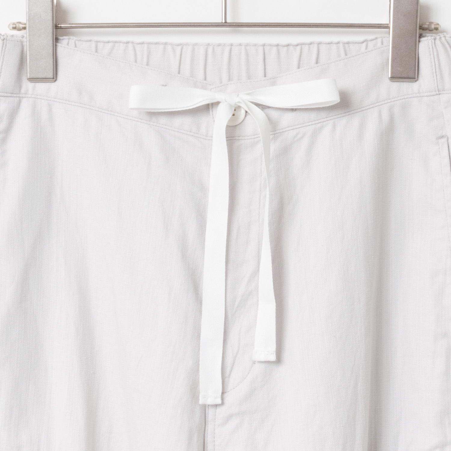 [Harriss] Cotton linen casual wide straight pants