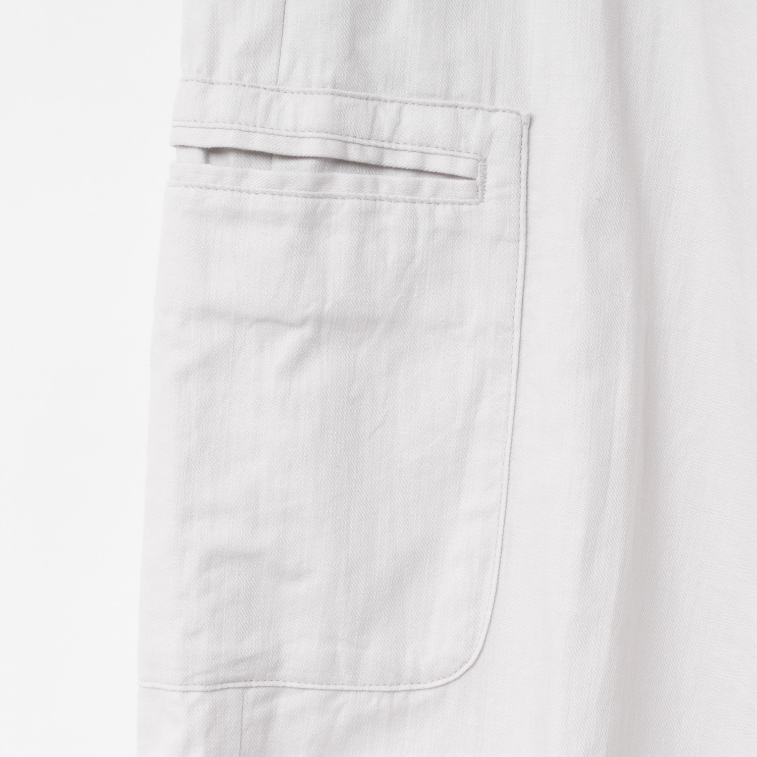 [Harriss] Cotton linen casual wide straight pants