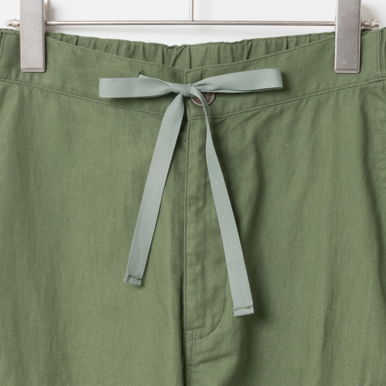 [Harriss] Cotton linen casual wide straight pants