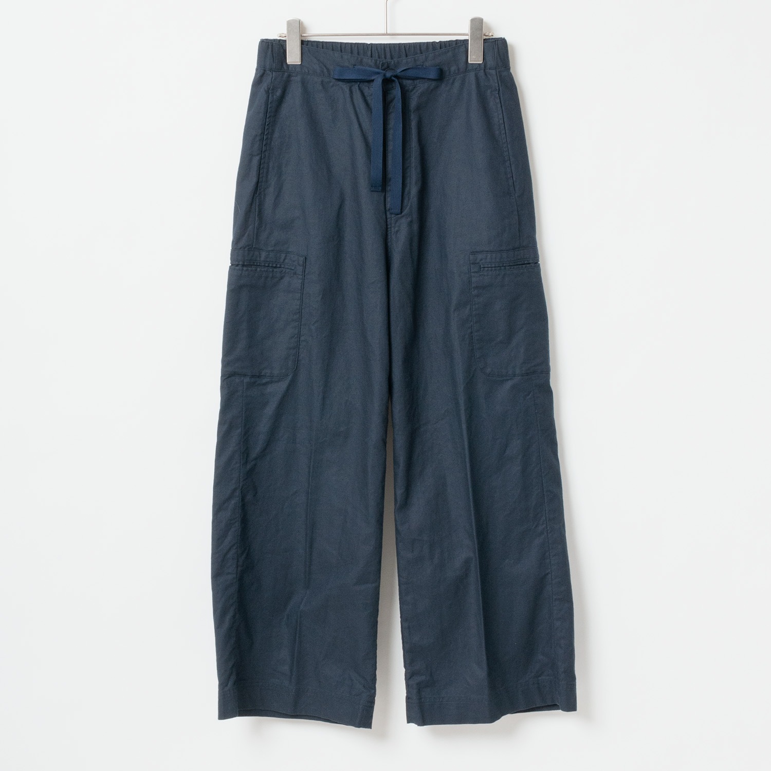 [Harriss] Cotton linen casual wide straight pants