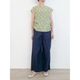 [Harriss] Cotton linen casual wide straight pants