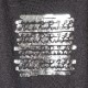 [Harriss] Original Print T-shirt :Foil line logo