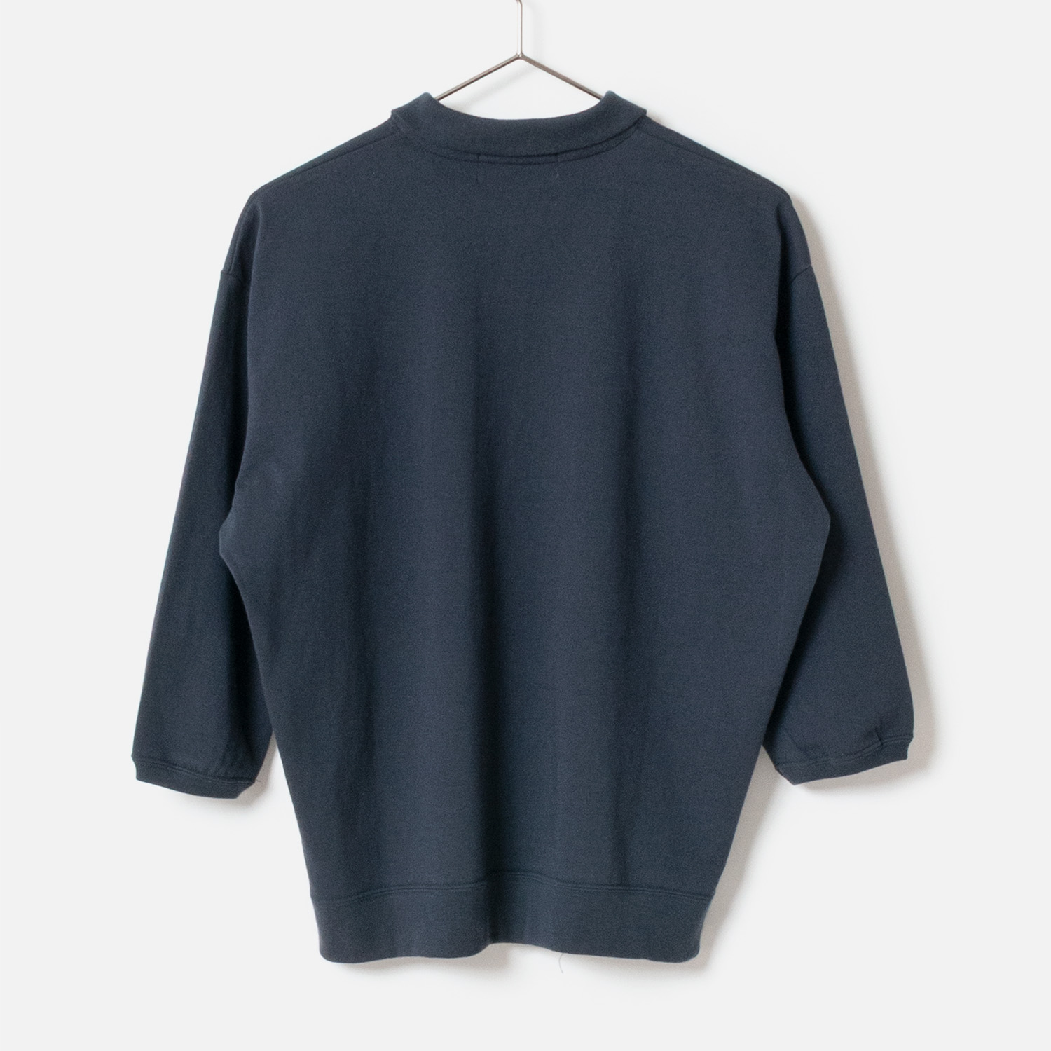 [Harriss] Half sleeve collared cardigan
