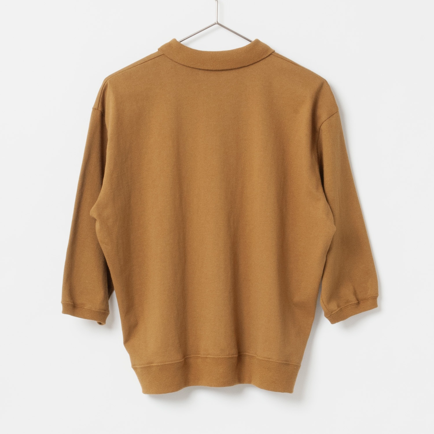 [Harriss] Half sleeve collared cardigan
