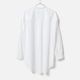 [Harriss] Band-collar long shirt_Off white(02)