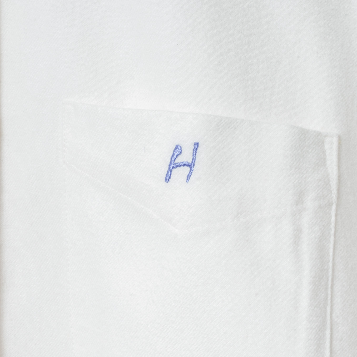 [le ciel de HARRISS] Short point embroidery shirt