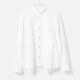 [le ciel de HARRISS] Short point embroidery shirt