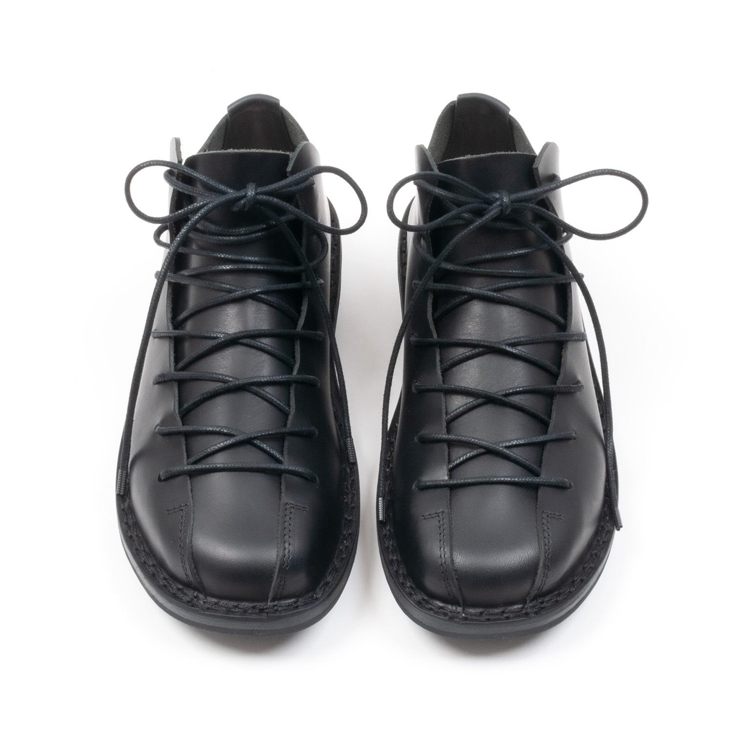 [trippen] Tyler f ( black-wax )