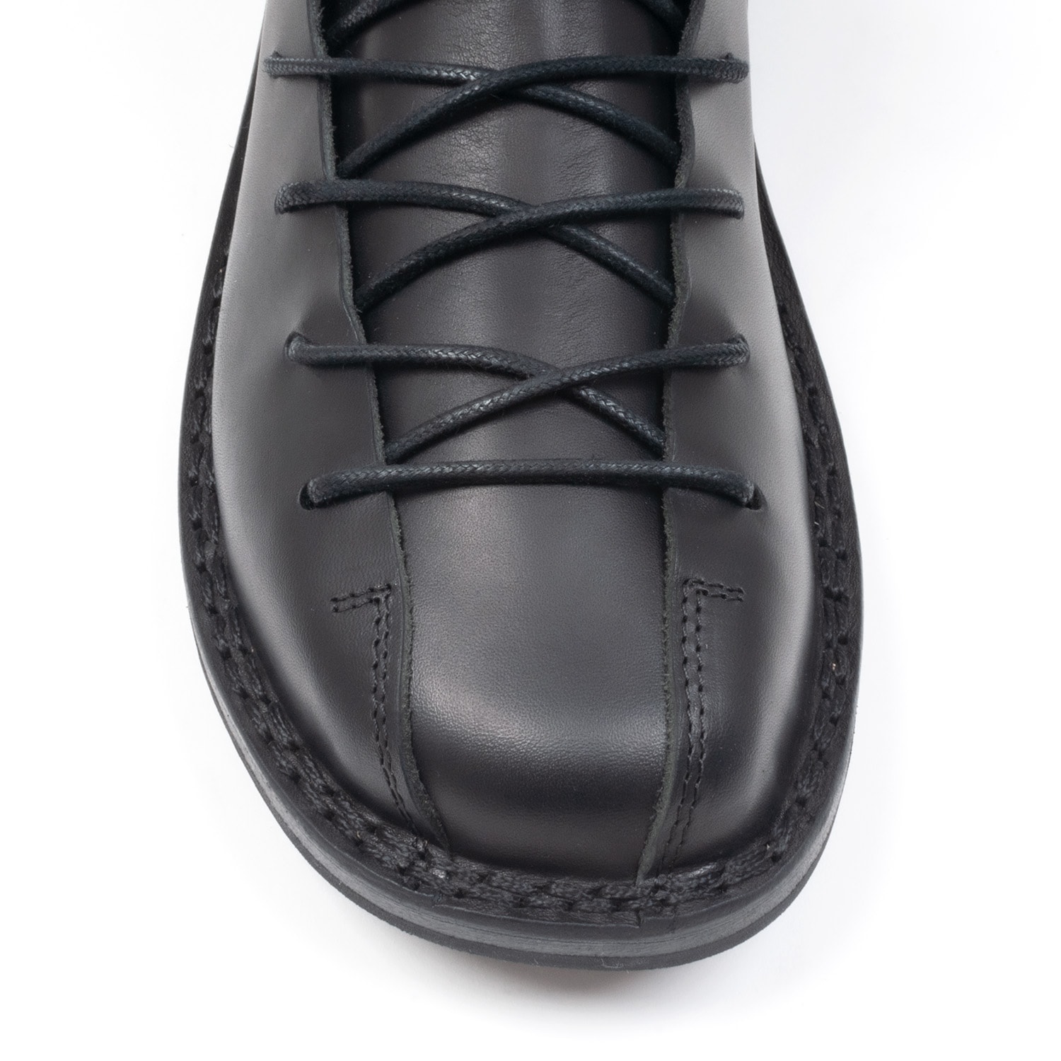 [trippen] Tyler f ( black-wax )