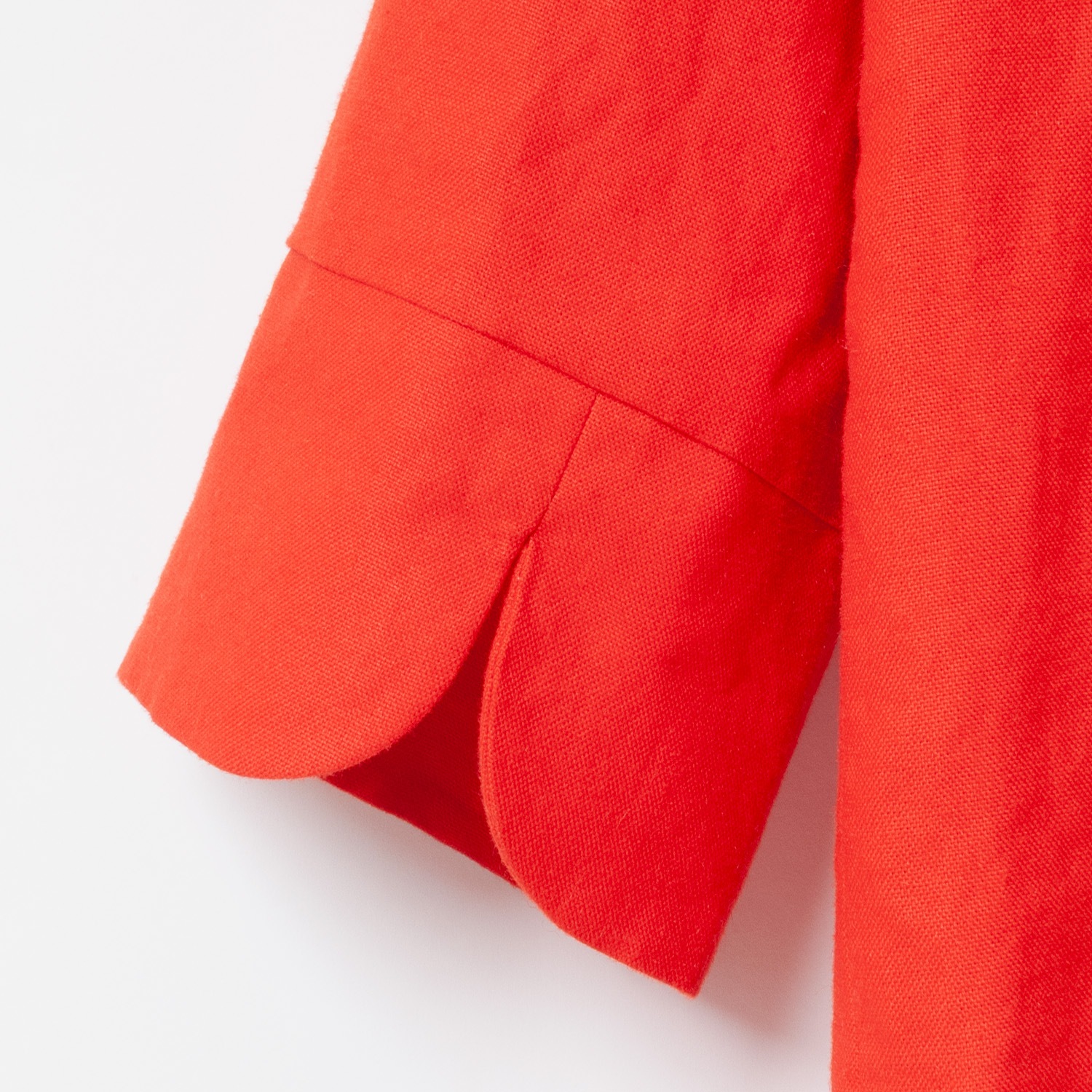 [Harriss �� Keiko Okamoto] No Collar Cardigan Blouson_Bordeaux(20)