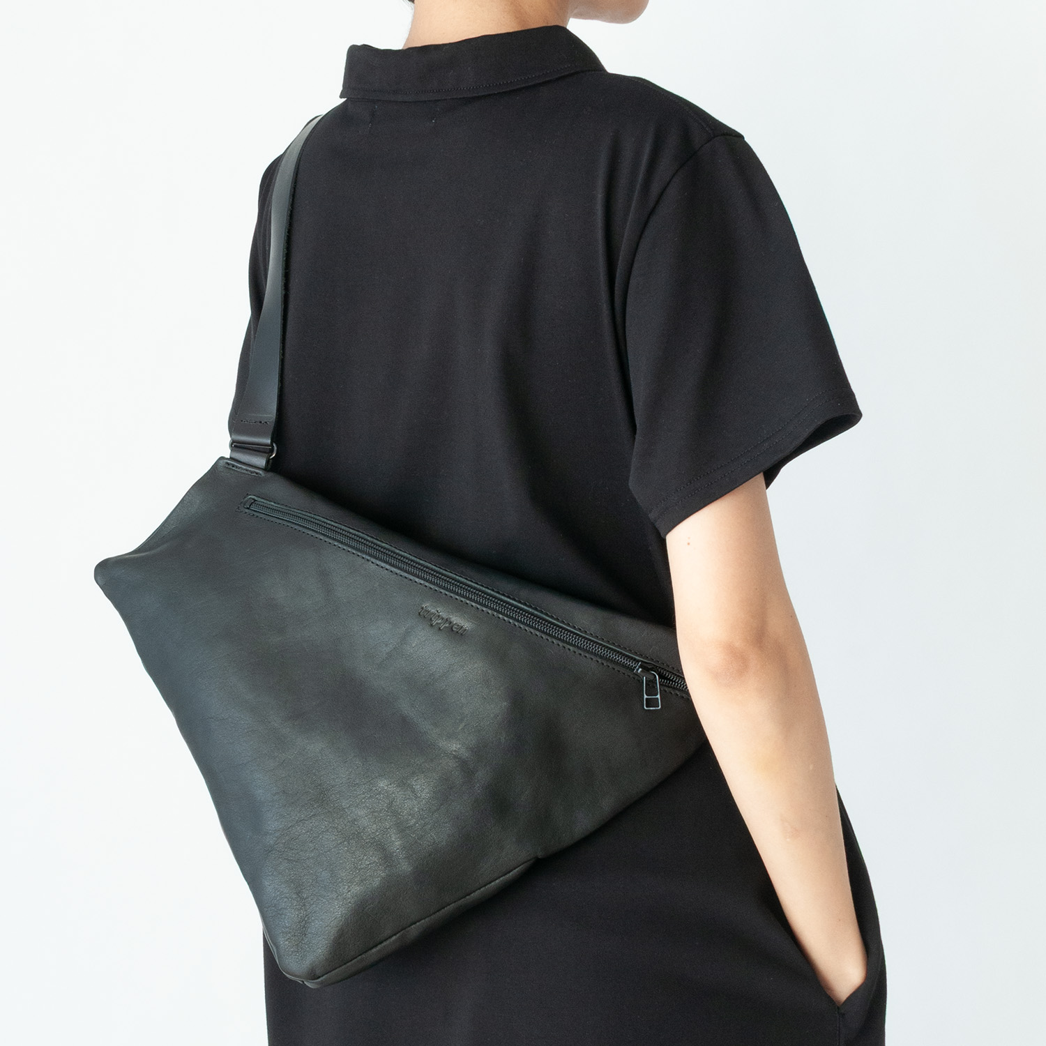 [trippen] Book ( black-sat/black-wax )