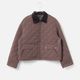 [le ciel de HARRISS] Quilted Outdoor Jacket_Brown(71)