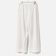 [Harriss �� Keiko Okamoto] Organic Cotton Wide Flared Pants_Ecru(03)