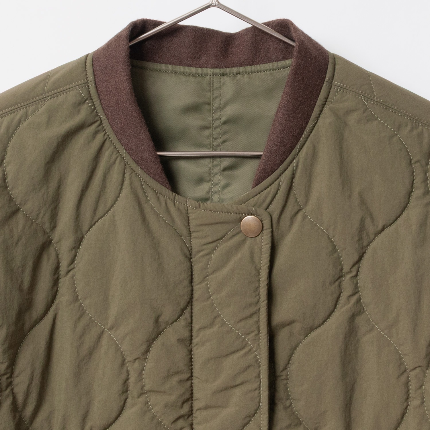 [le ciel de HARRISS] Reversible military jacket