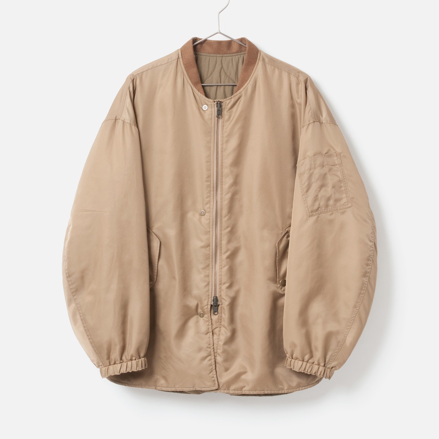 [le ciel de HARRISS] Reversible military jacket