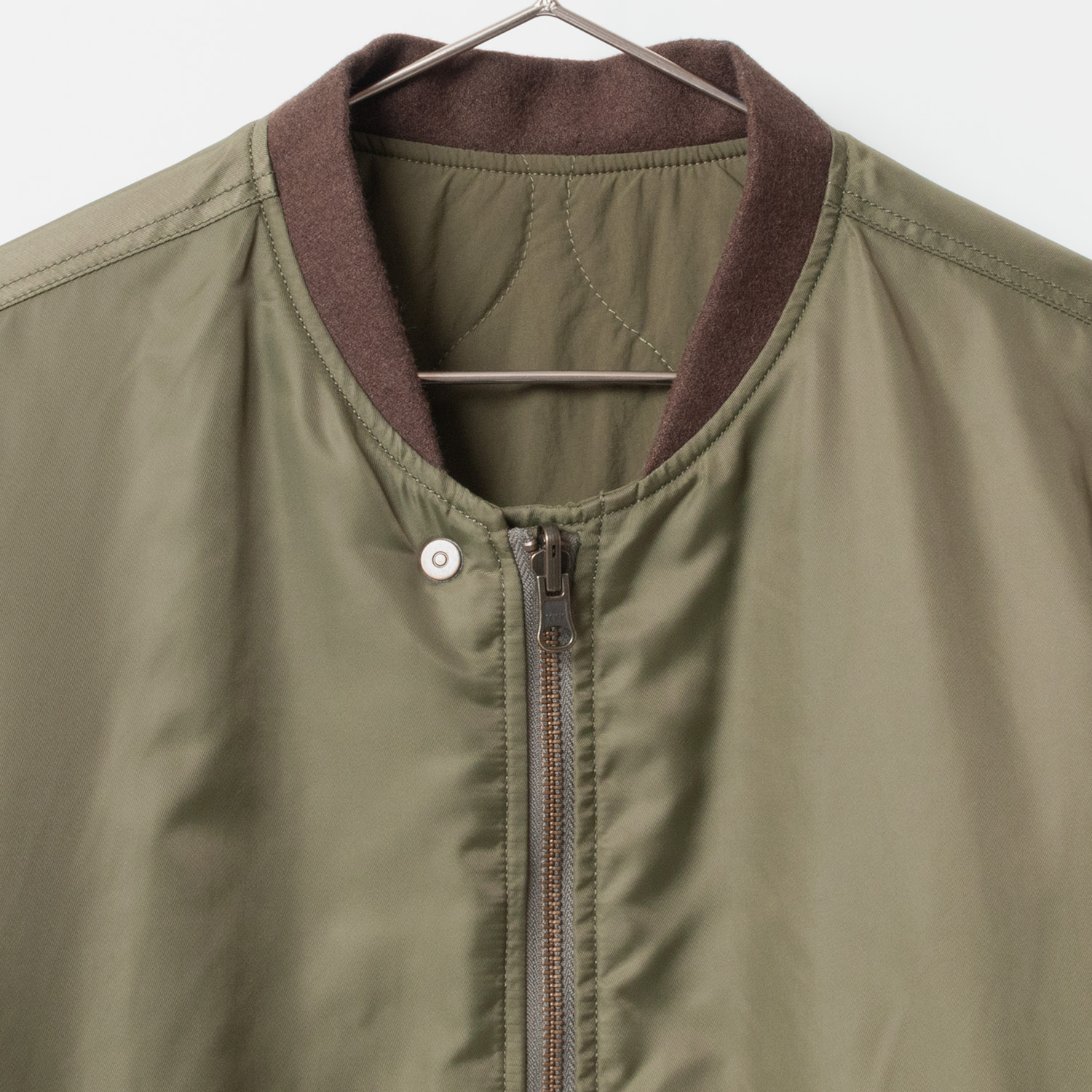 [le ciel de HARRISS] Reversible military jacket