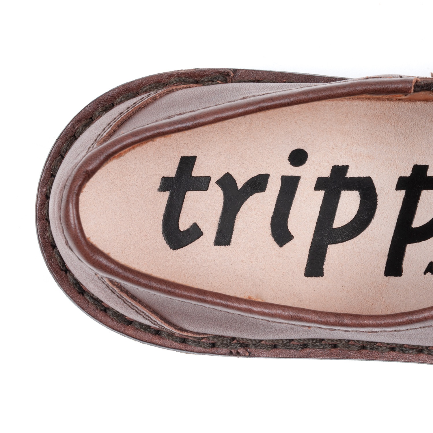 [trippen] Yen f ( brown-box )