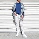 [RaPPELER] Back Satin Stretch Pants_White(01)