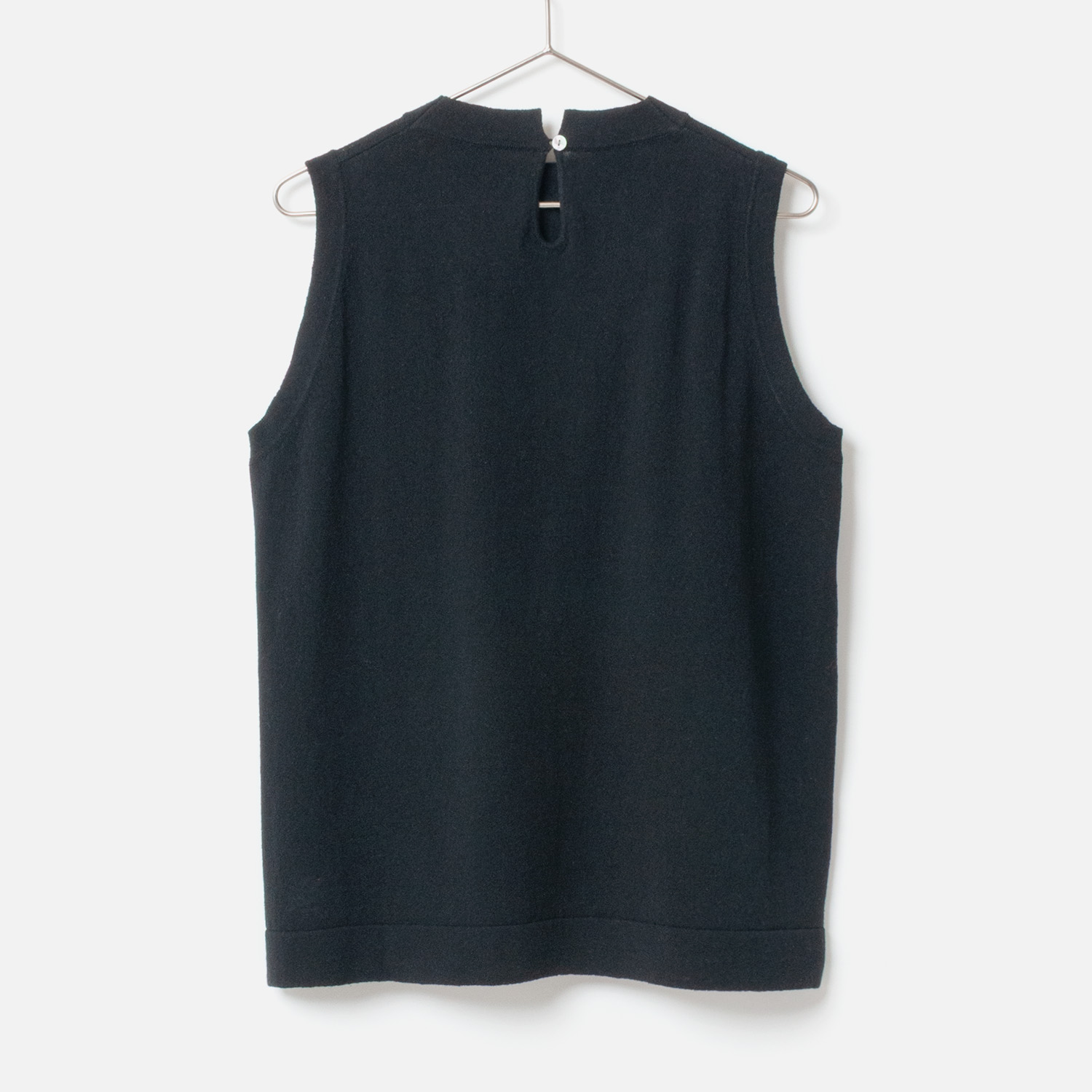 [Harriss �� Keiko Okamoto] American Sleeve Style Knit_Black(80)