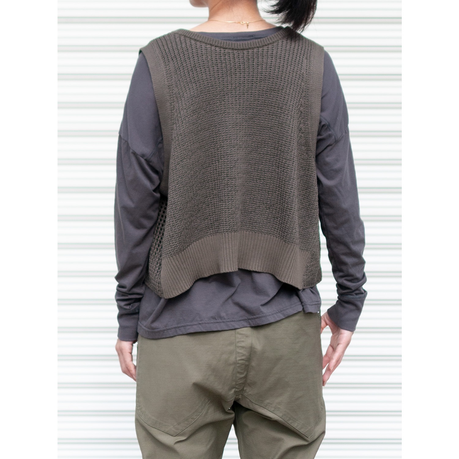 [RaPPELER] Back Satin Stretch Pants_khaki(31)