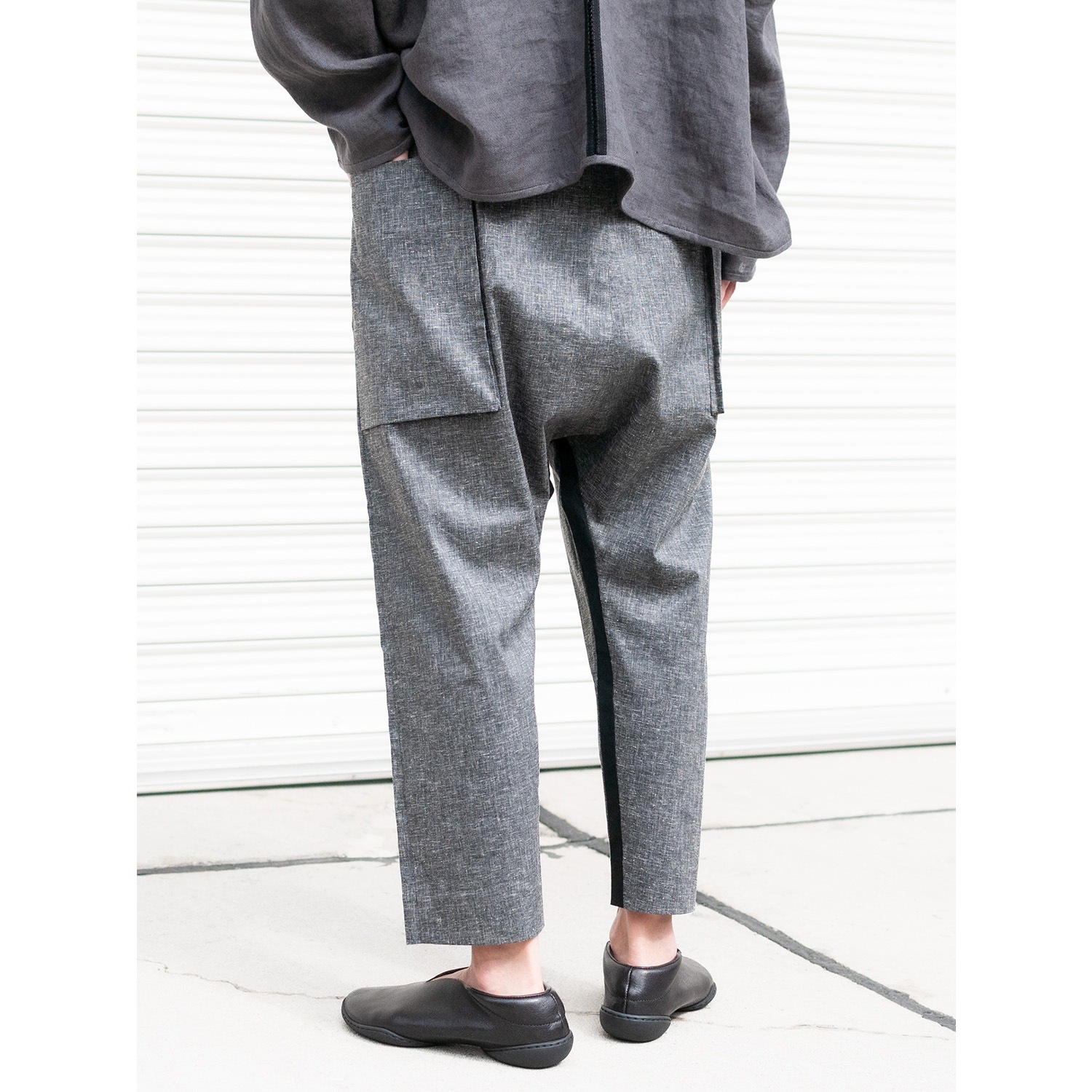 [RaPPELER] Sarouel pants_Charcoal gray(81)