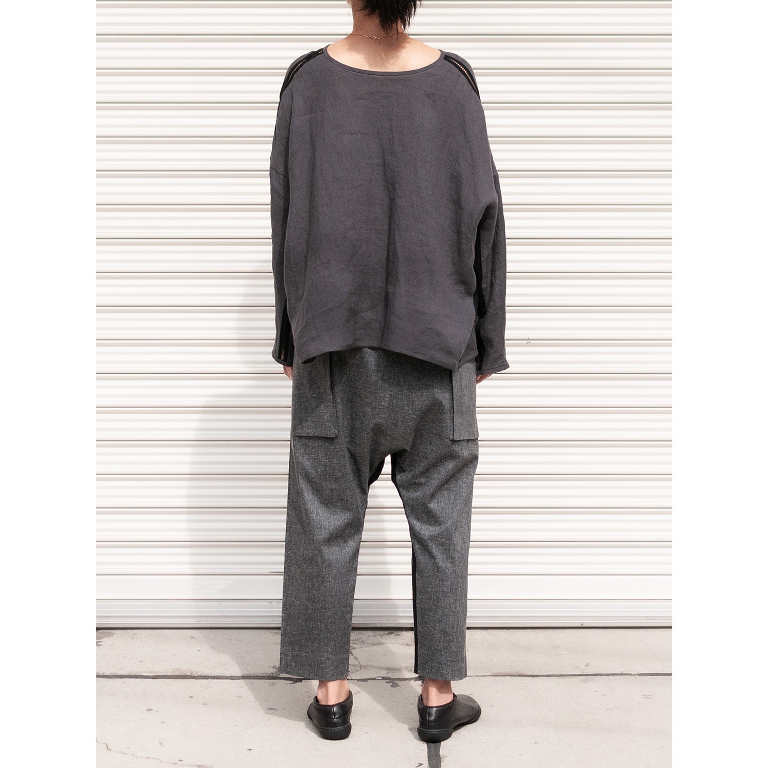 [RaPPELER] Sarouel pants_Charcoal gray(81)