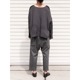 [RaPPELER] Sarouel pants_Charcoal gray(81)